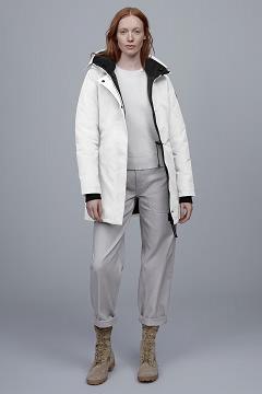 Chamarras Canada Goose Mujer Mexico - Victoria Abrigos Blancos YT8134069